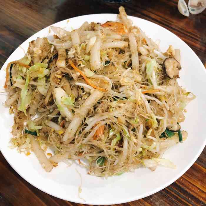 大荆三鲜面-"吃点了一碗大金的炒面,这个面特别好吃,然.