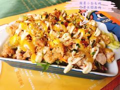 牛奶炸鸡饭-怪兽炸鸡.轻沙拉(锦州店)