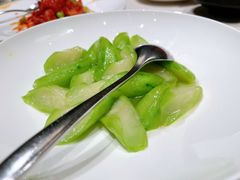 瑶柱虾干汤浸丝瓜-恒悦轩·粤菜(上海展览中心店)