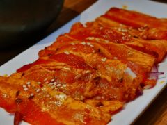 招牌黑猪五花肉-么肆烤肉(汉街形象店)