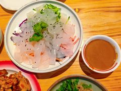 五彩拉皮-老姑砂锅·烧烤天津菜(体北道店)