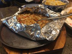 锡纸米虾-九华山聚龙大酒店