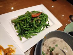 秘制虾酱炒空心菜-帕蓝·暹罗料理(曲阳店)