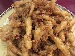 炸鱿鱼条-天伦海鲜·老味道·青岛菜(栈桥天主教堂店)