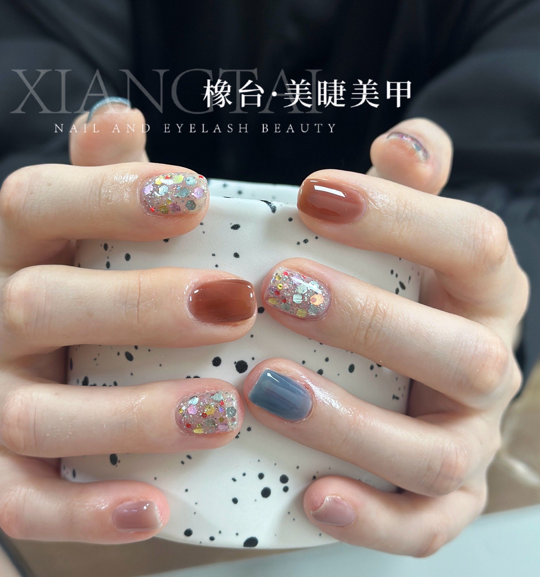 冬季暖色系美甲,你pick哪款?