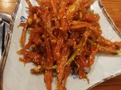 拌明太鱼-三千里韩式炭火烤肉(南八马路店)