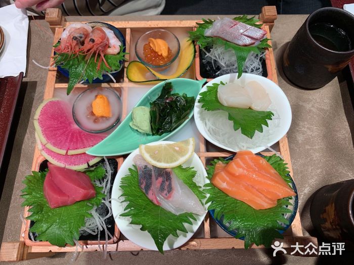 东京和食 Sun with AQUA刺身拼盘图片