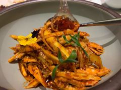 敲糖棒棒鸡-辛香汇·现炒川菜(淮海路百盛店)