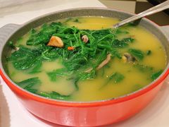 皮蛋肉丝煮桑芽-清晖小苑•顺德地方菜(壹海城店)