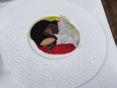 香煎法式鹅肝佐俄罗斯黑鱼籽酱-弗兰克牛排西餐厅Ribone steak house(柠檬花园店)