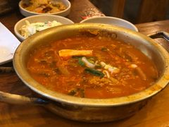 猪颈肉泡菜汤-金北顺大锅家(신사본점)