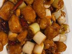 宫保鳕鱼粒-宝轩渔府·老字号海鲜·正宗津菜(水上店)