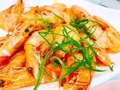白灼基围虾-覃记海鲜美食餐厅