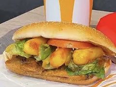 青花椒风味麦辣鸡腿汉堡-麦当劳(团结湖店)