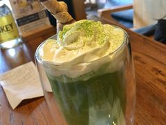 抹茶奶昔-奇醜的猴子咖啡(财信广场店)
