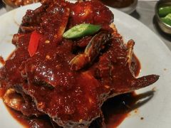 -草家酱蟹炭火烤肉店(珲春南路一店)