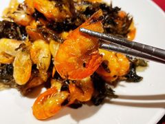 梅干菜油爆虾-老吉士酒家(天平路店)