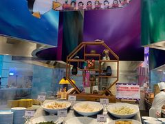 自助取餐区-帝企鹅自助餐厅•儿童岛•真企鹅(长隆企鹅酒店)