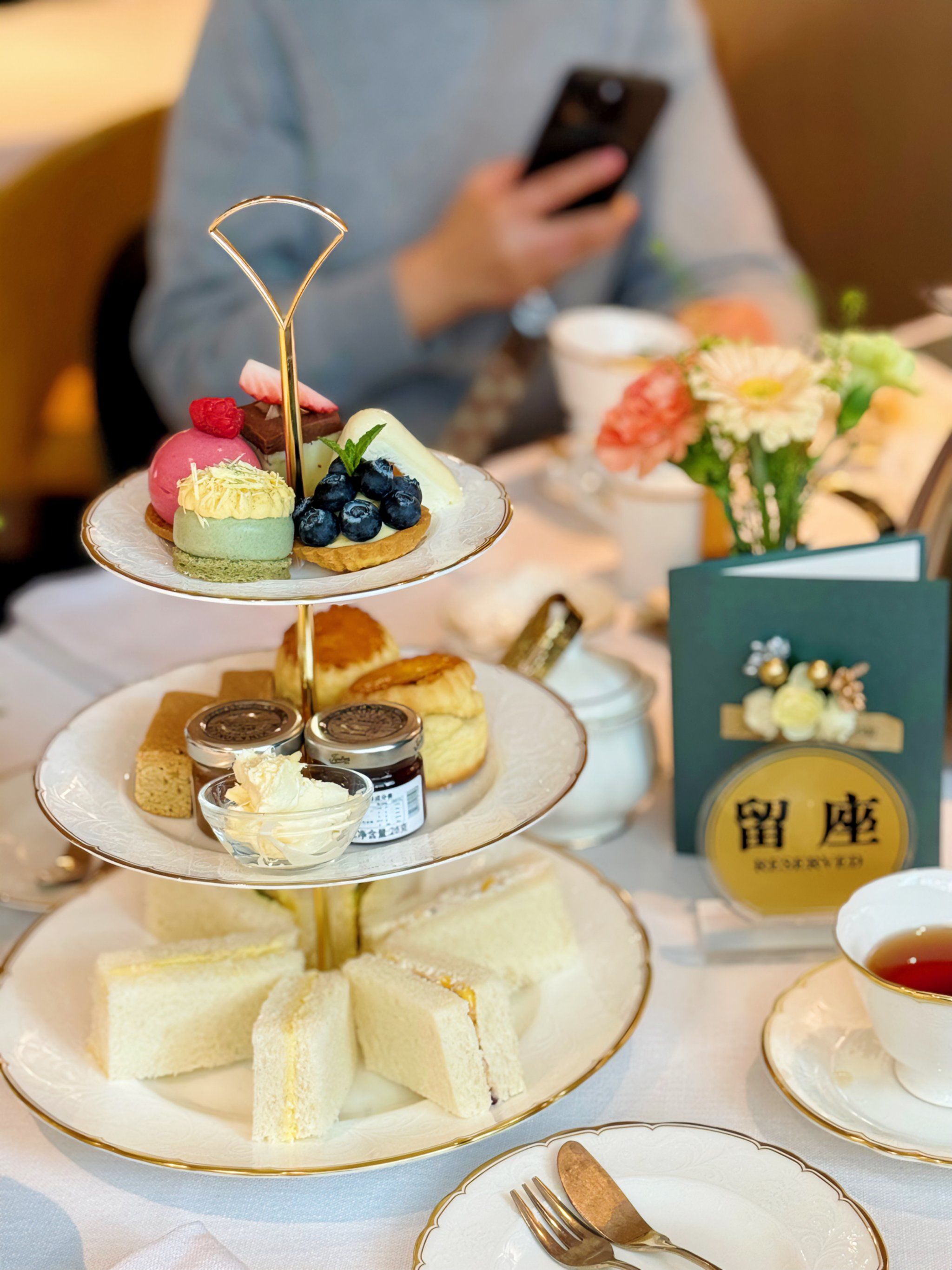 这套餐诠释了正宗的英式下午茶风味