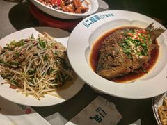 -二姐家三个拿手菜·北塘海鲜·大馅锅贴王(成林道店)