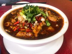 水煮牛肉-北大地皖峰饭馆