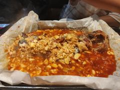 蒜香纸包江团烤鱼-红辣椒·川菜·火锅(张杨路店)