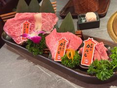 特等和牛三种拼盘-板前十胜·和牛烧肉专门店(北京总店)