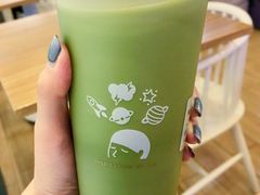 鲜奶翠玉抹茶-喜茶(北京三里屯太古里店)