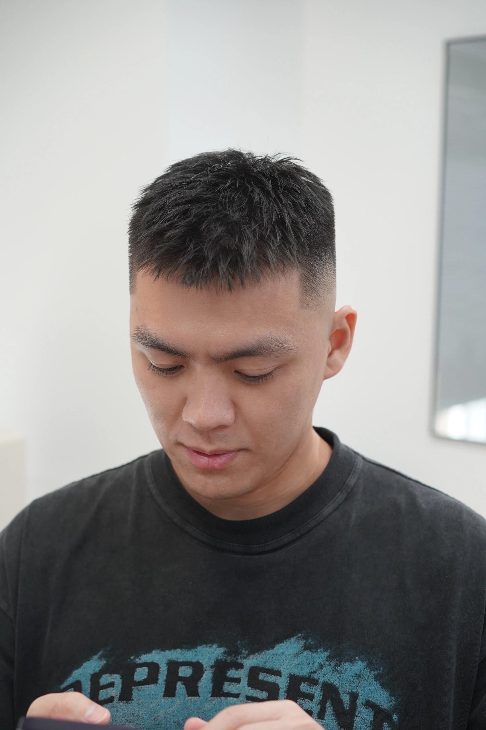 「理昂男士理发馆」#今日发型 #男士发型