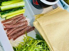 虾仔沫合酱-巧克力渔家.小船海鲜胶东菜(万平口店)