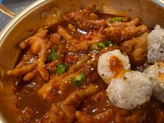 辣烤鸡爪-富乐满韩国正宗炸鸡韩国料理(虹泉路店)