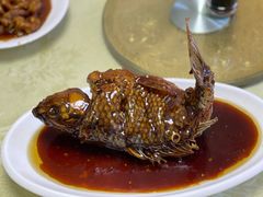 挣蹦鲤鱼-奥华餐厅·老张记(台基厂店)