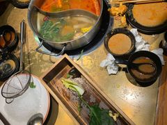 经典时蔬十二味-手选潮汕鲜活牛肉火锅(二七广场店)