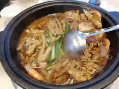 -蜀八婆鲍鱼鸡煲虾(宝安坪洲店)