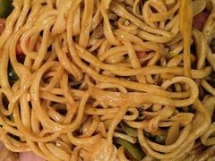 辣子鸡拉条子拌面-贺秦生陕面王(富力城店)