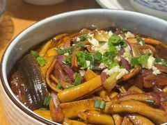 洋葱鳝丝-得意楼蒸菜馆