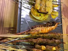 烤海盐鲜虾-串烧工坊 BBQ Box(牛车水店)