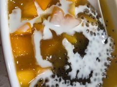 芒果椰汁西米露-圆碌碌甜品屋(二中店)