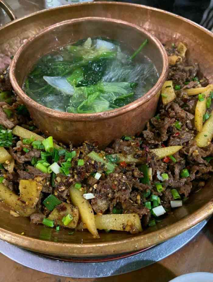 干锅牛肉太香了,进味道浓郁