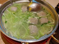 牛肉丸萝卜粉丝汤-金掌勺锅包肉(太原万达店)