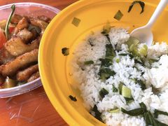 蒜香猪颈肉上海菜饭-佰搭果·广式茶餐厅(石牌东路店)