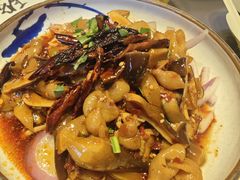 鸡纵菌拌鱼肚-段公子·精品云南菜