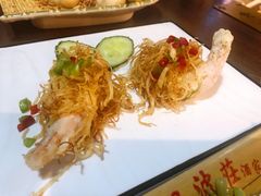 金丝凤尾虾-风波庄(云蝠大厦店)