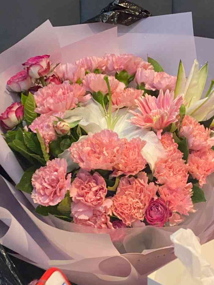 居一格鲜花店(北国商城店)-"妇女节他家真的忙翻天,加了微信,电话图片