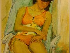 宋贤珍·油画《夏日（之二）》-上海油画雕塑院