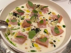 烟熏帝王鱼薄片-壳里西餐厅Coquille Seafood Bistro(蒙自路店)