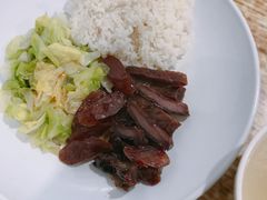 烧味双拼饭-粤味轩快餐店(天下第一泉店)