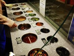 自助调料区-鲜潭蒸汽石锅鱼(五道口购物中心店)