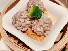 荔浦芋粒手打墨鱼丸子-银灯食府(丽丰国际中心店)