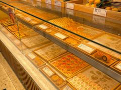 面包甜点陈列柜-泸溪河桃酥(西直门凯德店)